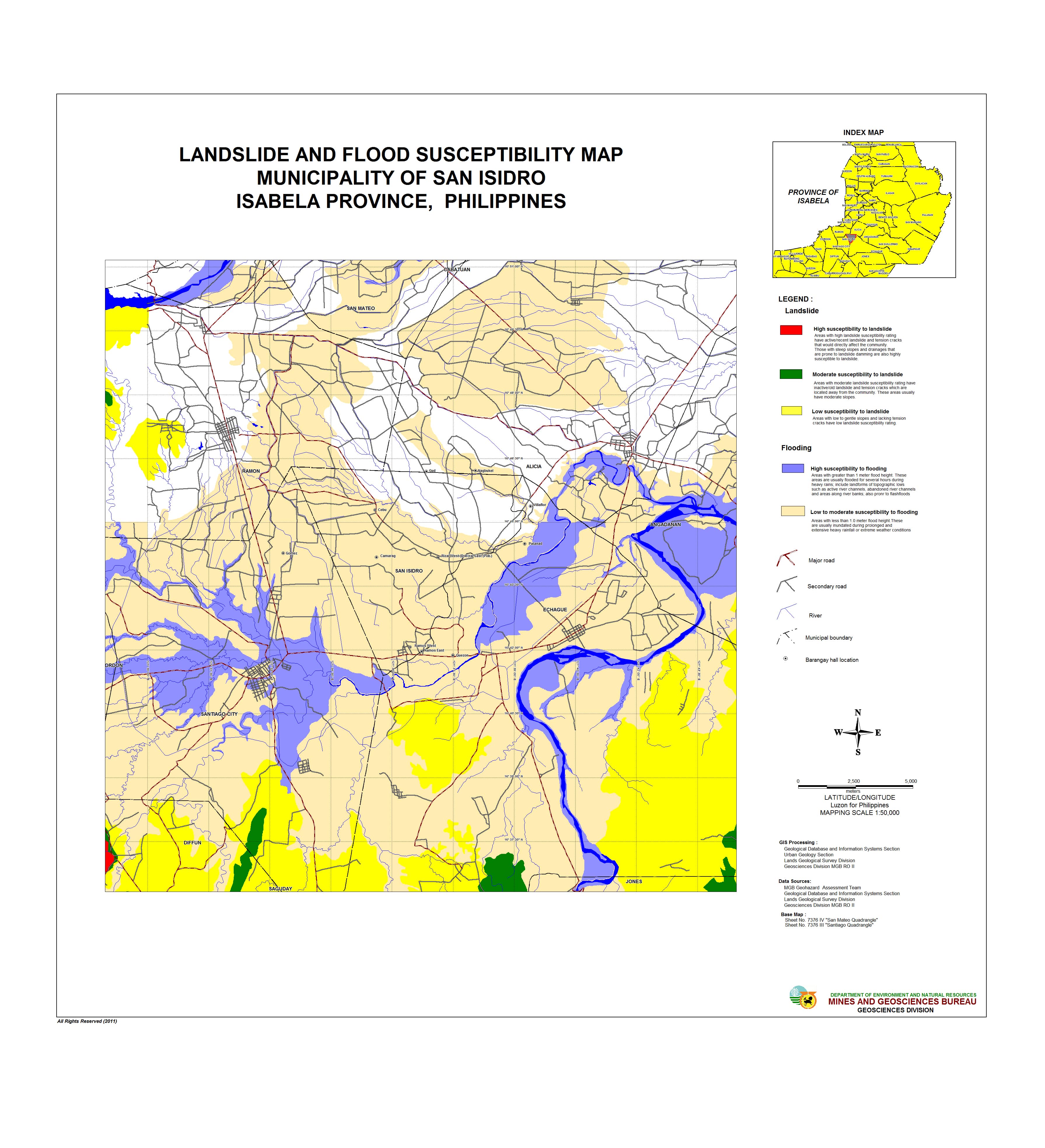 San Isidro Isabela Map Pdrrmc Isabela