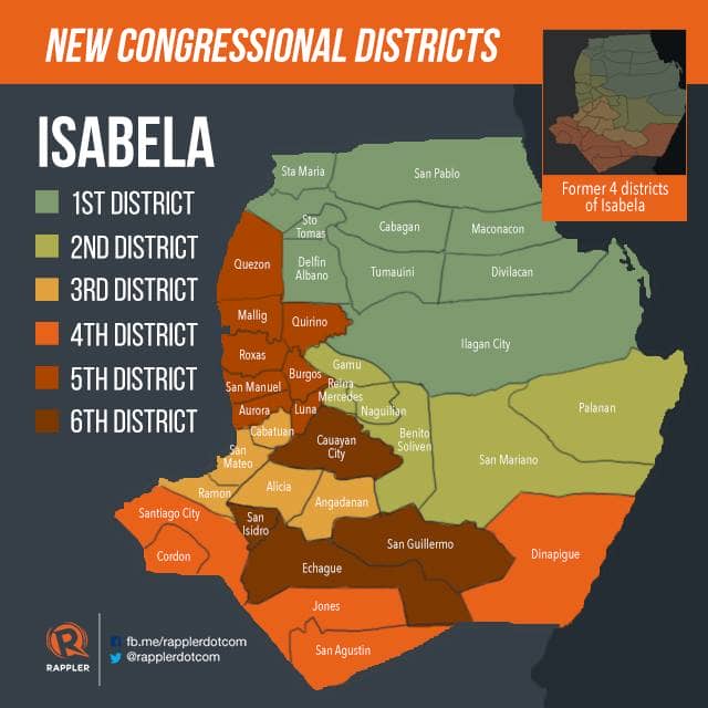 San Isidro Isabela Map Official Website Of The Province Of Isabela - Isabela Reapportioned To 6  Legislative Districts;